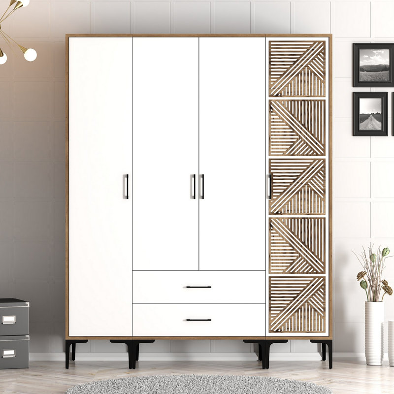 Armoire Ayreanna, Noyer blanc