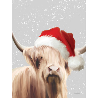 Santa Highland sur toile par House Fenway