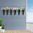 6Pcs Flower Display Stand with Buckets