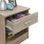 Willette 45cm W Particle Board / Chipboard Bedside Table-41818273