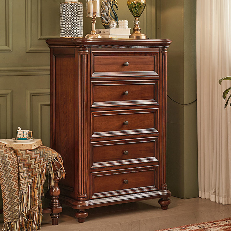 Armoire d'appoint en noyer massif