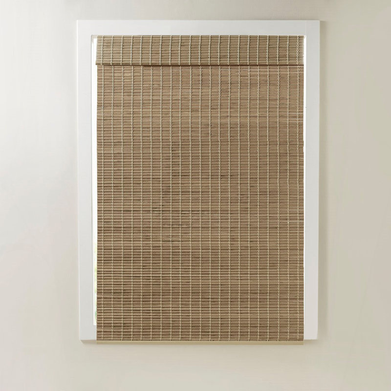 Bamboo Light Filtering Roman Shade 64"L