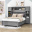 Lit plateforme double avec rangement Milpara-2085049279