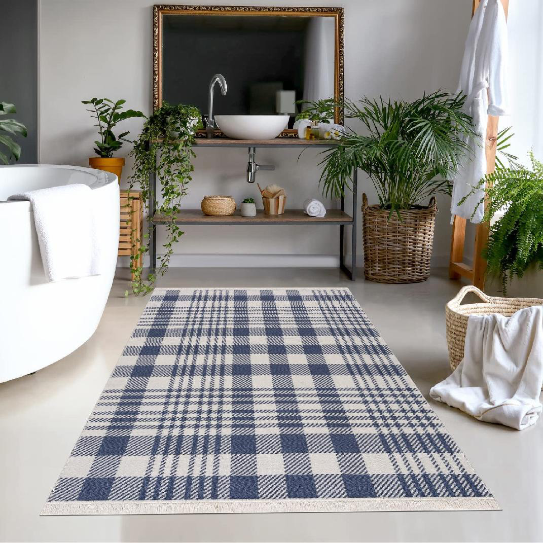 Union Rustic Reversible And Machine Washable Boho Rug - 100% Cotton ...