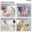 Thermostatic Rainfall  Shower System, 20" Ceiling Mount LED Shower Head with Handheld Shower, Body Jet-91163861