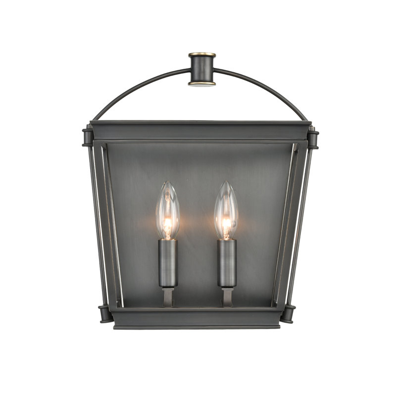 Manor 2 - Light Candle Wall Light, Urban Bronze
