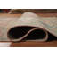Tapis traditionnel rose en laine à motif médaillon 7 x 10