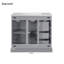 Meuble-lavabo de salle de bain 36 "avec lavabo en céramique Clarion, tablette réglable et 3 tiroirs Clarion-123413754