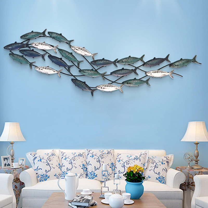 Metal Fish Wall Art