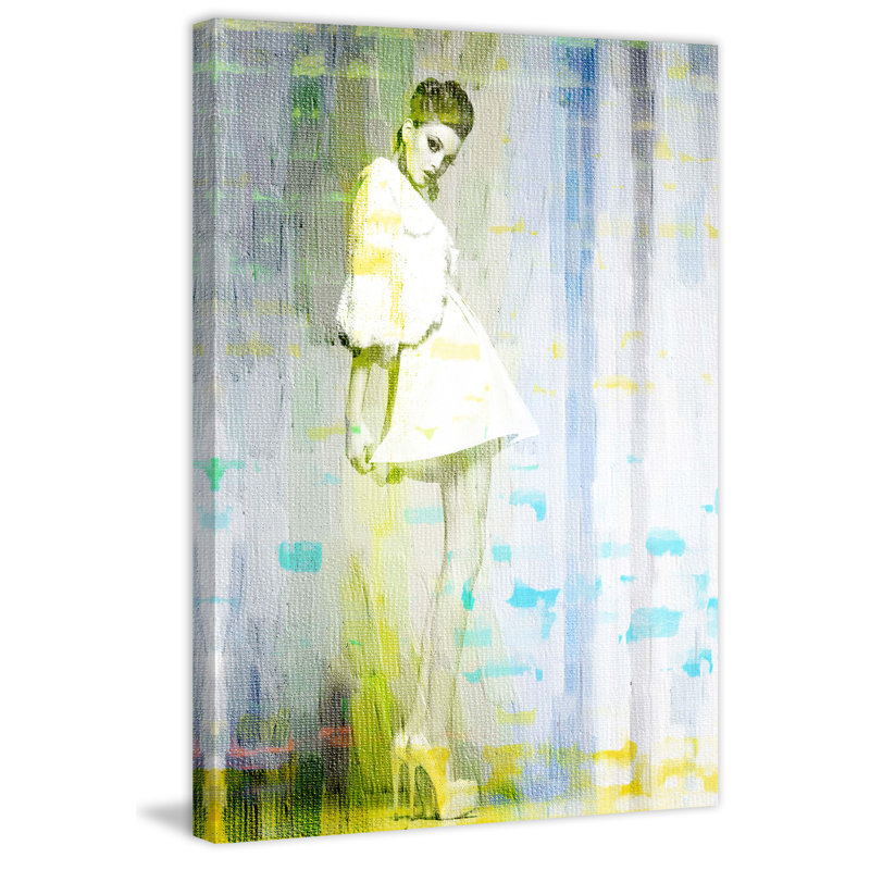 « pas encore », reproduction sur toile tendue, H 18 po x l 12 po x P 1,5 po