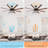 Modern 66 Inch Ceiling Fan With 6 Speed Wind 8 Blades Remote Control Reversible DC Motor With Light-2100748764-2100748760