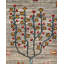 Tapis noué à la main de conception unique Tribal - brun, 9 pi 0 po x 11 pi 9 po