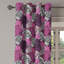Rideau décoratif à 2 panneaux avec œillets East Urban Home, 50 po x 84 po, rose pâle, aubergine