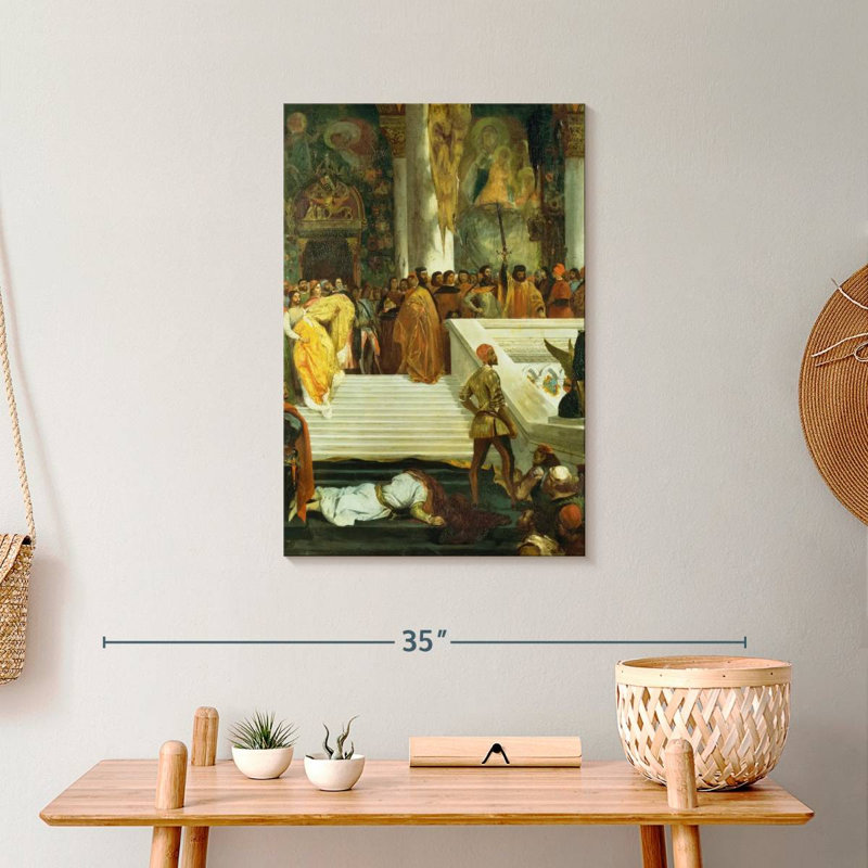 Exécution du Doge Marino Faliero, 24" H x 16" W