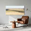 Ensemble de 1 tableau sur toile représentant un paysage rural-129071666-129071667