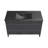Cascade 48 in. Black Oak Bathroom Vanity With Black Ceramic Sink Top-121677772-98796187-121677768