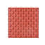 Carreaux de sol de garage à emboîtement, plancher modulaire en polypropylène de 12 po x 12 po, paquet de 25 tapis antidérapants rouges pour garages, sous-sols et ateliers