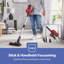 GEEPAS 2-in-1 Corded Upright Vacuum Cleaner