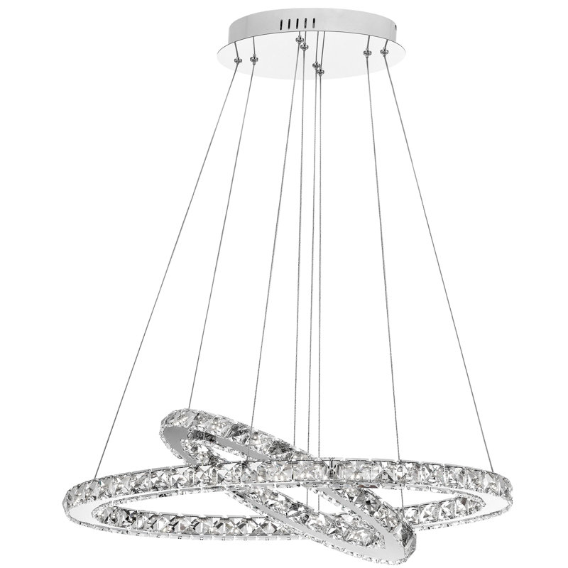 Celine 2 - Light LED Crystal Pendant