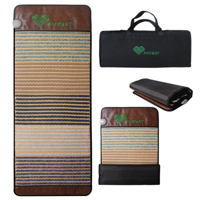 67x27 Inch 5 Crystal Stones Infrared Heating Pad, Full Body Wellness Heating Mat for Bedroom Yoga/Stress Relief/Home Spa/Meditation/Muscle Relaxation