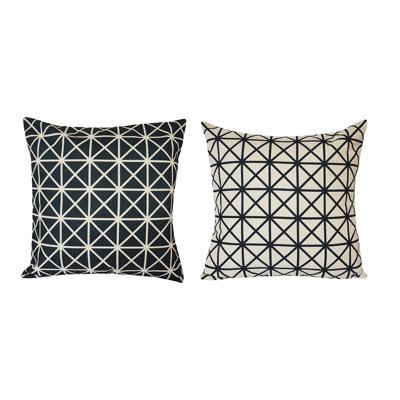 Chloe collection Square Pillow Cover & Insert