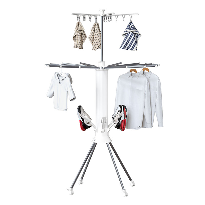 Bole Adjustable Rolling Clothing Rack