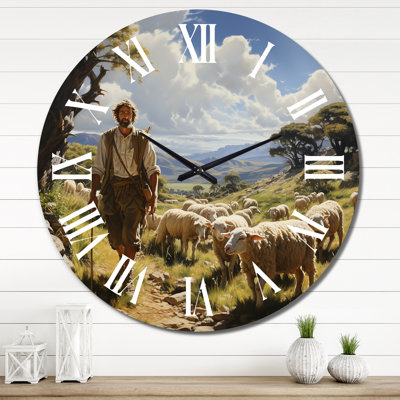 Horloge murale Jemnice - Animaux