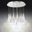 Hibiscus 21 Light Crystal LED Multi-Light Pendant-868601893