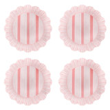 Cabana Stripe Melamine Dessert/Salad Plates