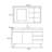 Modern simple light luxury bathroom cabinet