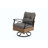 Outdoor Swivel Rocker Chairs Set 3 Piece With 1 Table And 2 Rocking & Swivel Chairs Support 350Lbs Wicker Outdoor Furniture Patio Conversation Set