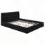 Grand lit plateforme tapissier-791356348