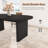 70.8 Inch Oval Dining Table for 6-8 People, Long Large Kitchen Table with Thick Sturdy Wooden Base, Farmhouse Dining Room Table for Kitchen, Living Room, Office-1604724924