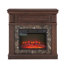 Foyer avec insert électrique de 23 po, flamme réglable, télécommande, cerisier, l 42,02 po x P 14 po x H 40 po, 1400 W, 62 62 températures, minuterie de 30 minutes et 6 heures, 3 niveaux de flamme, finition lisse, conception 3D, Classique