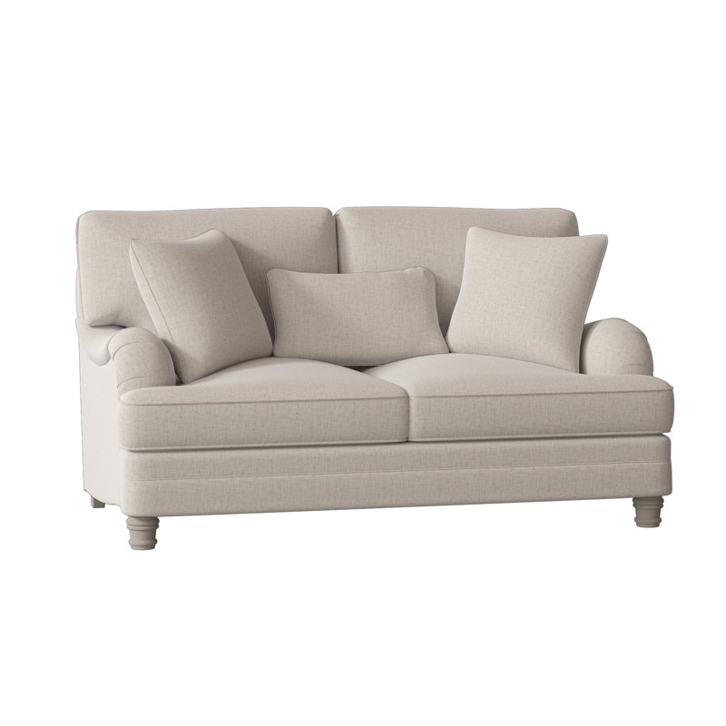 Tarleton Loveseat, Blanca, White 5555-000