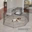 Parc et enclos pliable en métal MidWest Homes for Pet-686335572