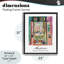 Le cadre flottant The Open Window Matisse, design par Vintage Hustle-1023231225-1023231224