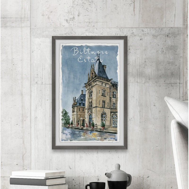 Biltmore - Cadre photo avec publicité sur papier, H 12 po x l 8 po x P 1,5 po
