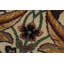 Tapis de couloir oriental ivoire / brun / vert en laine noué à la main 2 pi 6 po x 10 pi Roca