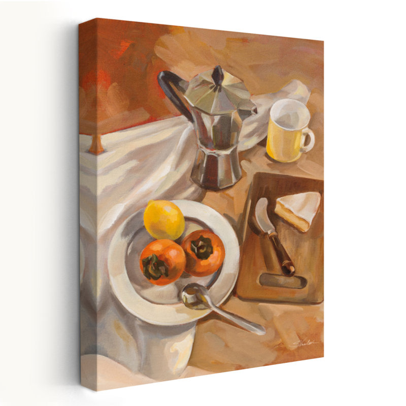 Cuisine, nature morte, art abstrait, art traditionnel, H 24 po x l 16 po