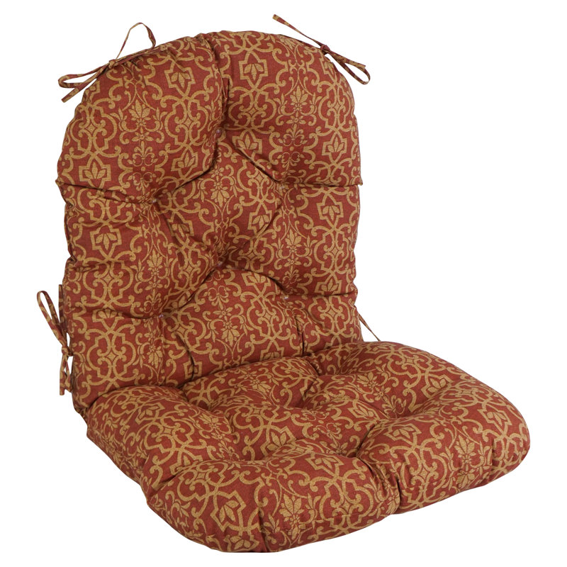 Outdoor 6'' Seat / Back Cushion, Vanya Paprika