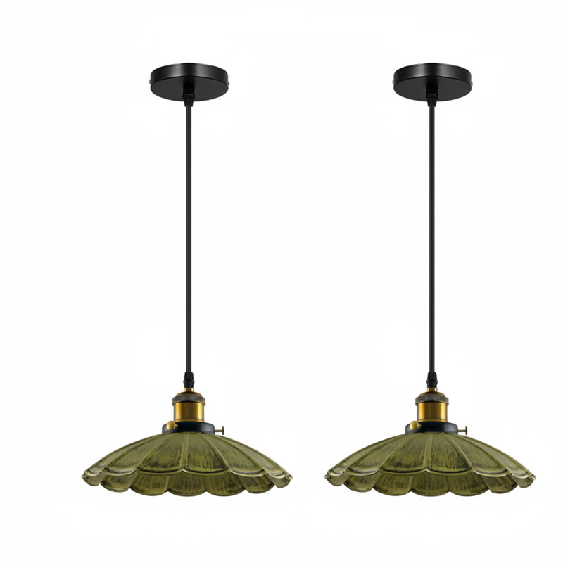 1 - Light Dome Pendant, No, Brushed Brass