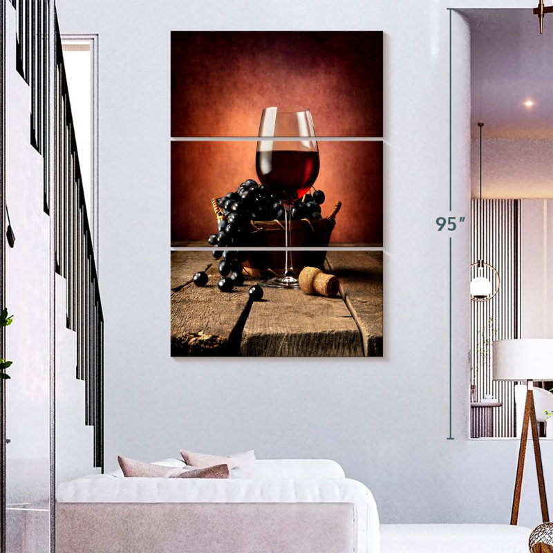 Yarlin Red Wine Classic, 74" H x 48" W