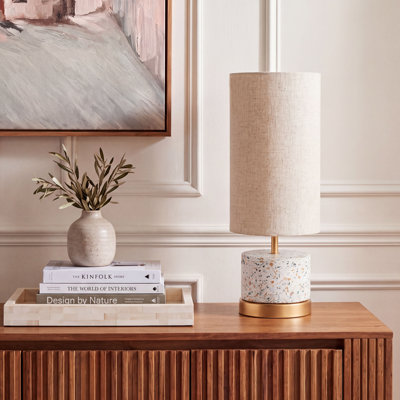 Concrete Bedside Table Lamp