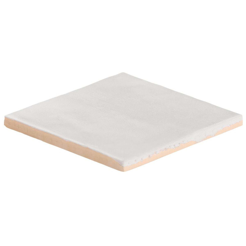 Paula Purroy Talia 5x5 Matte Ceramic Tile, White