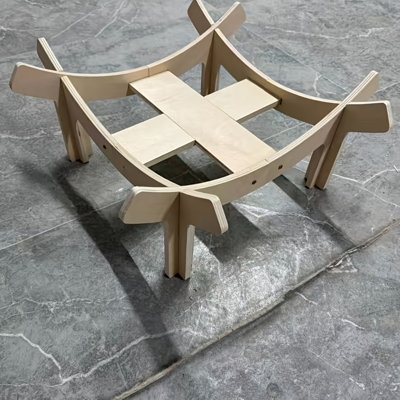 Elevated Flower Cat Bed,Aesthetic Raised Cat Chair for Indoor Cats