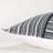 Berthe Striped Cotton Reversible Throw Pillow-2043653314