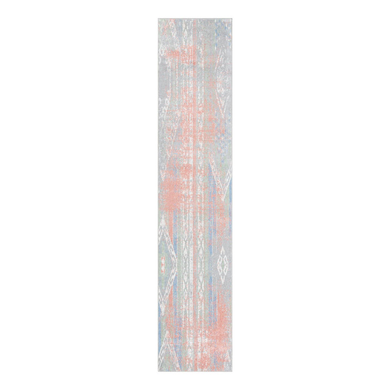 Massie Abstract Indoor Rug, Runner 2'7" x 12'