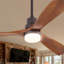 Ventilateur de plafond à DEL standard Kemp-672319646