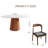 7 - Piece Kitchen Averett Farmhouse Round Pedestal (1 Table 6 Chairs) ,For 4-8-1153496581-1153496603